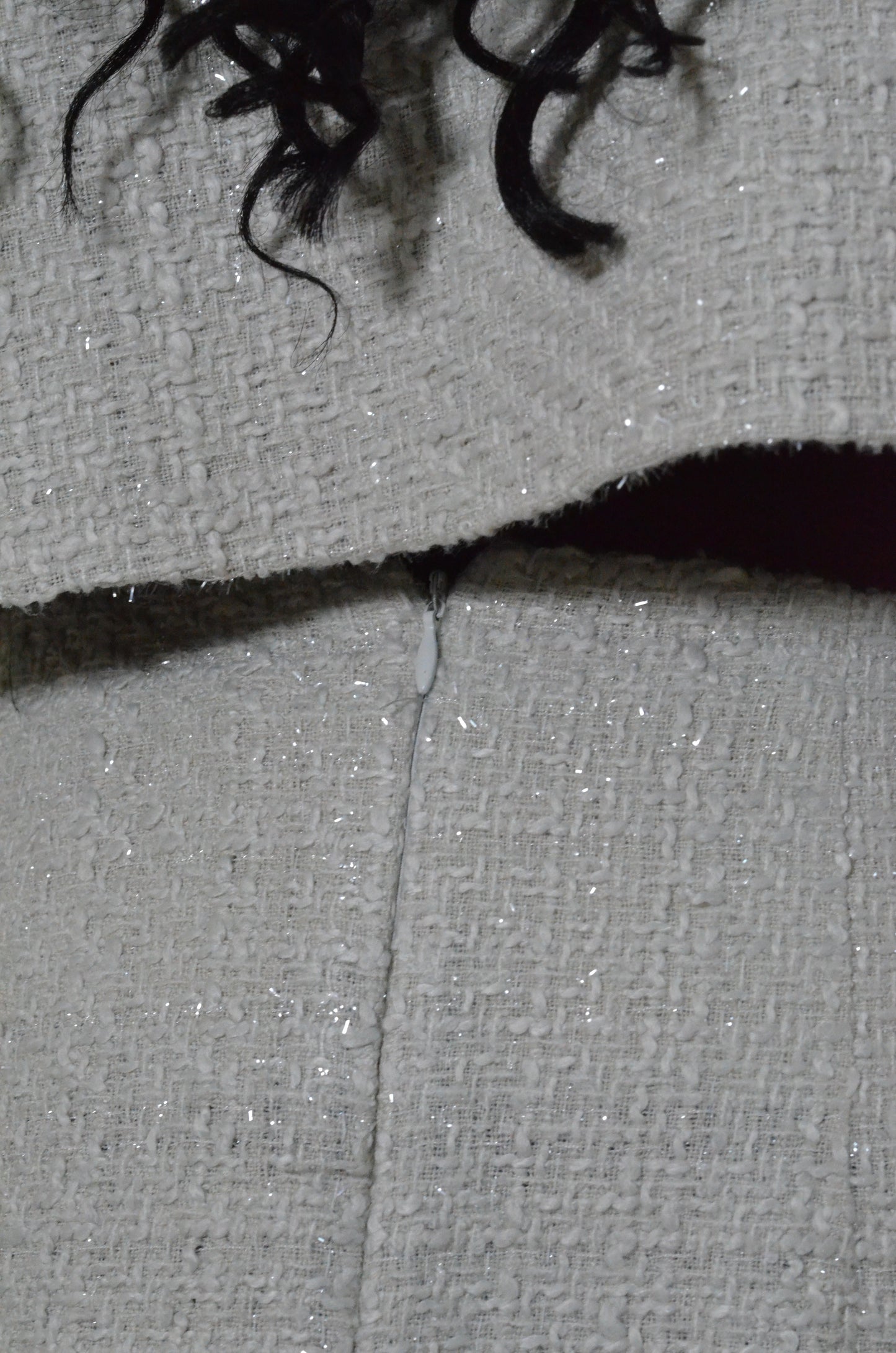 KRATER CROPPED TWEED SKIRT